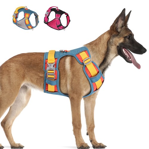 Reflective dog harness pull - harness, no