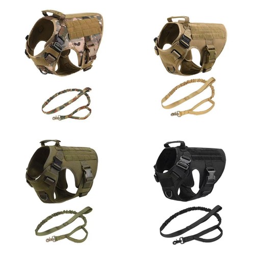 Tactical dog vest harness with - tactical,
