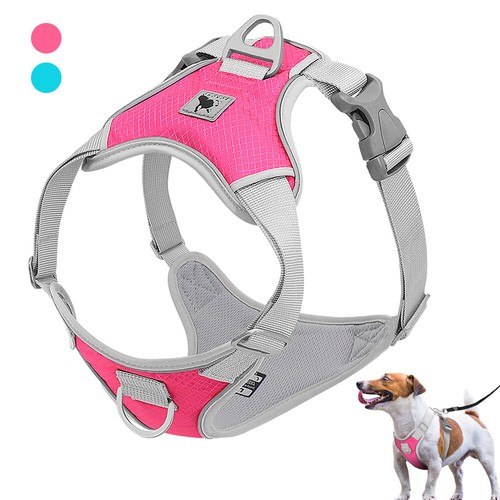 Reflective pull dog harness - no,