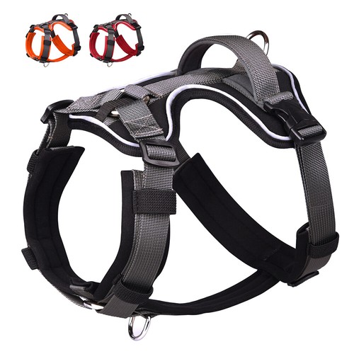 Pull dog harness reflective - dog,