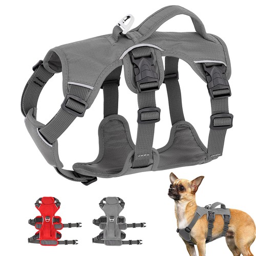Dog harness pull - harness, reflective