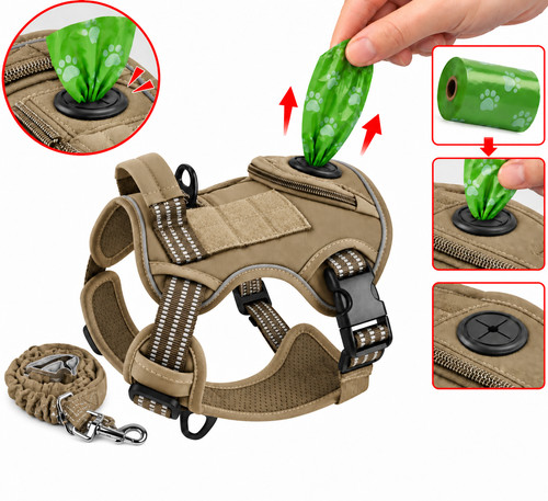Tactical dog harness pull - dog, no