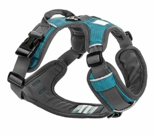 Blue dog harness - blue,