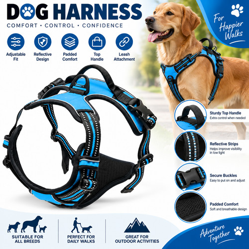 Pull dog harness - no,