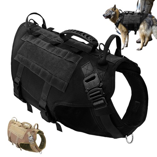 Military dog harness - military,
