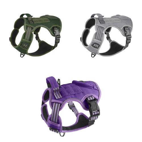 Tactical adjustable dog vest - dog,